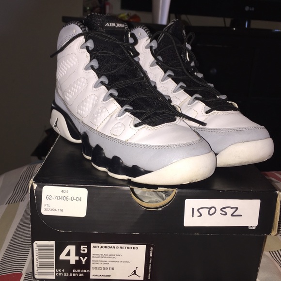 jordan 9 size 5